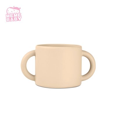 Children Water Drinking Trainer Silicone Baby Cup Kids Dinner Feeding Tableware Set 120g