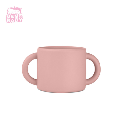 Children Water Drinking Trainer Silicone Baby Cup Kids Dinner Feeding Tableware Set 120g