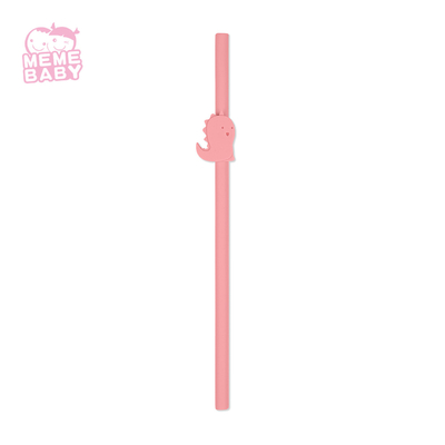 Collapsible 7.9 Inches Flexible Silicone Straws Baby Toddler Kid Use