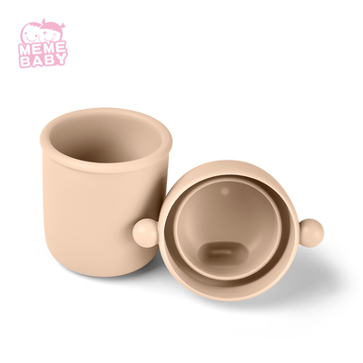 170ml Silicone Spout Cup Spill Proof With Multiple Color Choices