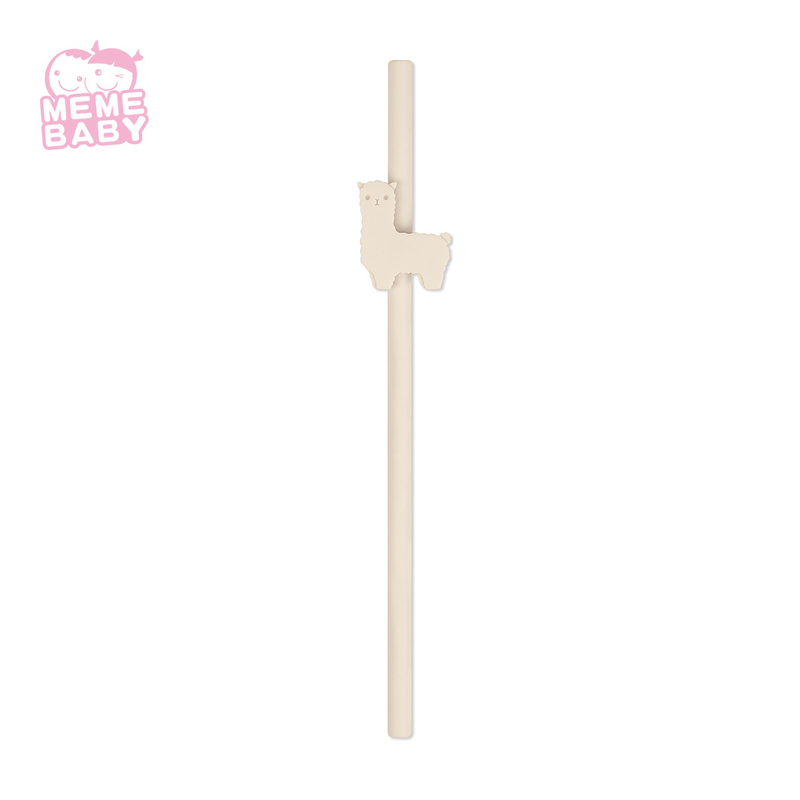 Collapsible 7.9 Inches Flexible Silicone Straws Baby Toddler Kid Use