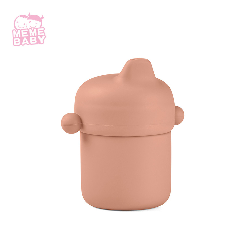 230 Degree Soft Texture Snack Cup Silicone Baby Cup With FDA Approval